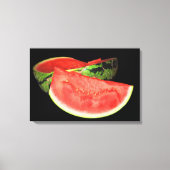 紅スイカ キャンバスプリント (正面)