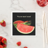 紅スイカ スタンダードカクテルナプキン (インサイチュ)