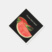 紅スイカ スタンダードカクテルナプキン (角)