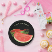 紅スイカ ペーパープレート (パーティー)