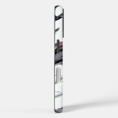 紅忍者携帯ケース Case-Mate iPhoneケース (裏面 / 右)