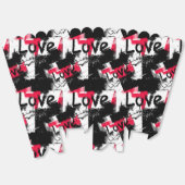 紅斑愛模様の白黒 フェイバーボックス (見開き)