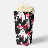 紅斑愛模様の白黒 フェイバーボックス (はじけた状態)