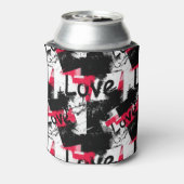 紅斑愛模様の白黒 缶クーラー (缶裏面)