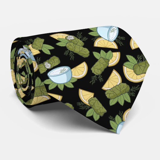 紅斑模様 ネクタイ (ロール)