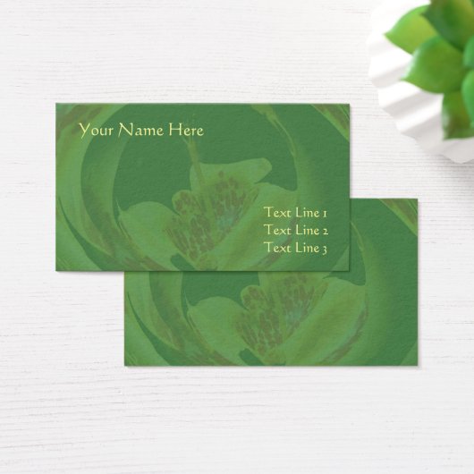 紅斑黄色のユリ (デスク)