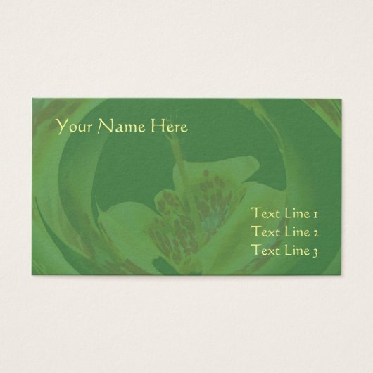 紅斑黄色のユリ (正面)