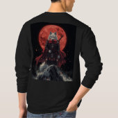 紅月狼浪人 Tシャツ (裏面)
