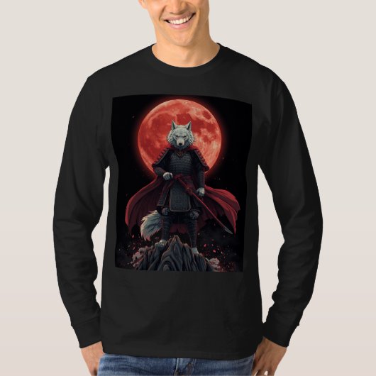 紅月狼浪人 Tシャツ (正面)