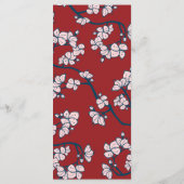 紅桃・梅の花と幸福結婚の2倍 メニュー (裏面)