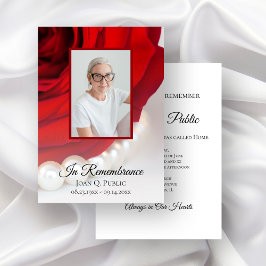 紅桜花真珠死祭 招待状