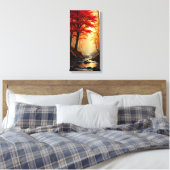 紅楓の木 キャンバスプリント (インサイチュ (寝室))