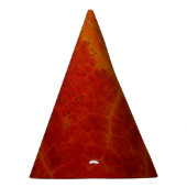 紅楓葉抽象芸術秋の自然撮影 パーティーハット (右)