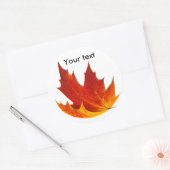 紅楓 ラウンドシール (封筒)