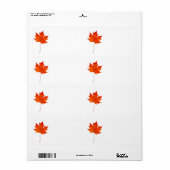 紅楓 ラベル (フルシート)