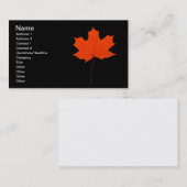 紅楓 名刺 (正面/裏面)