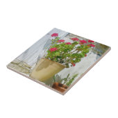 紅水色ゼラニウム タイル (側面)