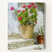 紅水色ゼラニウム ノートブック (裏面)