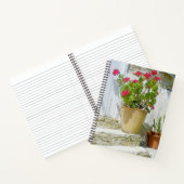 紅水色ゼラニウム ノートブック (内部)