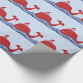 紅水鯨 ラッピングペーパー (角)