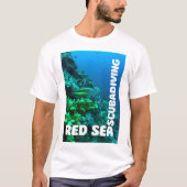 紅海でのスクーバダイビング Tシャツ (正面)