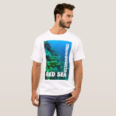 紅海でのスクーバダイビング Tシャツ (正面フル)