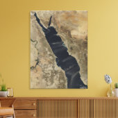 紅海に塵が立つ キャンバスプリント (インサイチュ (リビング))