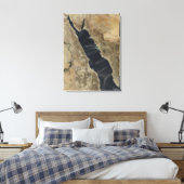 紅海に塵が立つ キャンバスプリント (インサイチュ (寝室))