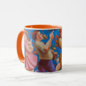 紅海のマグの交差 マグカップ (正面左)