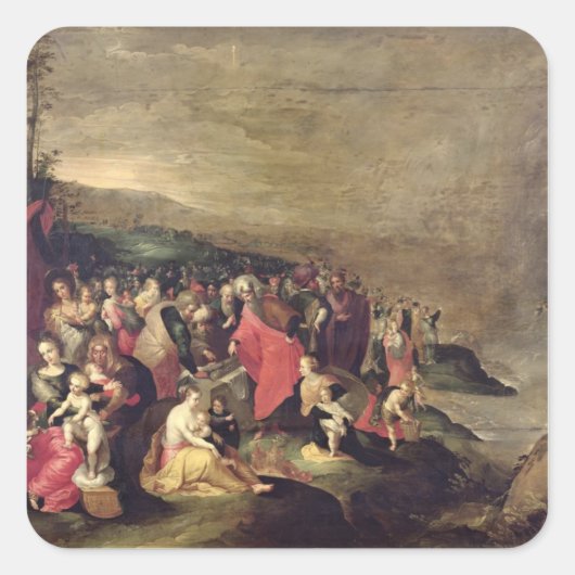 紅海の交差点 スクエアシール (正面)