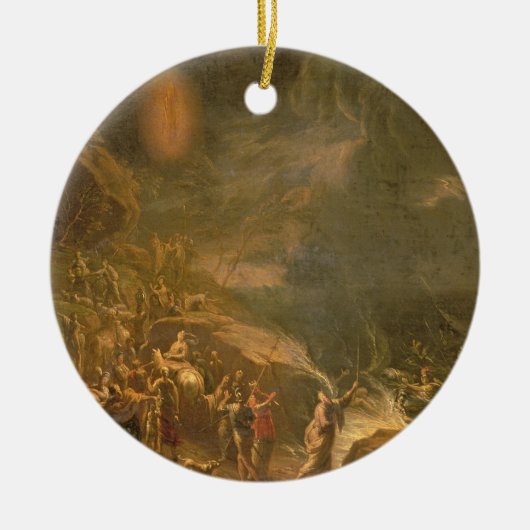 紅海の交差 セラミックオーナメント (正面)