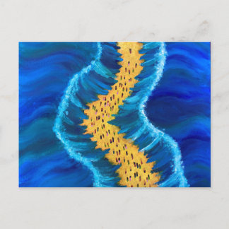 紅海の別れ絵画は ポストカード