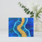 紅海の別れ絵画は ポストカード (スタンド正面)