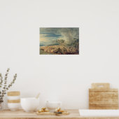 紅海の水を分けるモーセ ポスター (キッチン)