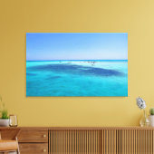 紅海の白い島 キャンバスプリント (インサイチュ (リビング))