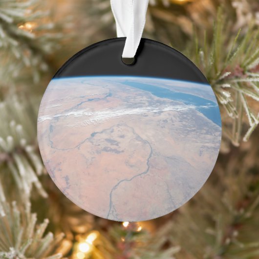 紅海の隣で北に曲がるナイル川 オーナメント (ツリー)