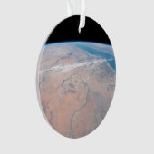 紅海の隣で北に曲がるナイル川 オーナメント (正面)