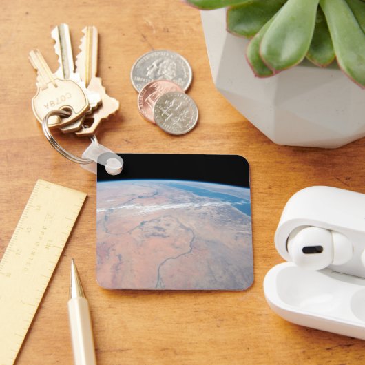 紅海の隣で北に曲がるナイル川 キーホルダー (デスク)