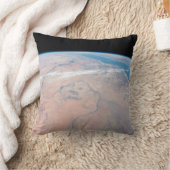 紅海の隣で北に曲がるナイル川 クッション (ブランケット)