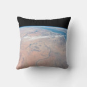 紅海の隣で北に曲がるナイル川 クッション (裏面)