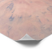 紅海の隣で北に曲がるナイル川 ポスター (角)