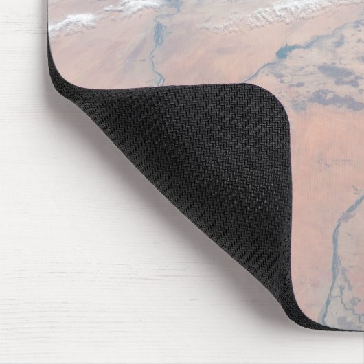 紅海の隣で北に曲がるナイル川 マウスパッド (コーナー)