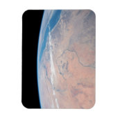 紅海の隣で北に曲がるナイル川 マグネット (縦)