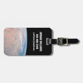 紅海の隣で北に曲がるナイル川 ラゲッジタグ (正面横)