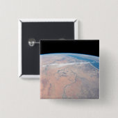 紅海の隣で北に曲がるナイル川 缶バッジ (正面&裏面)