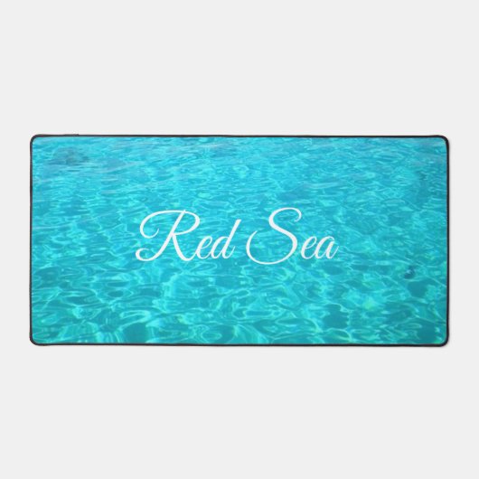 紅海の青いラグーン デスクマット (正面)