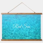 紅海の青いラグーン 吊り下げ型タペストリー (正面)
