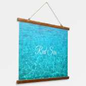 紅海の青いラグーン 吊り下げ型タペストリー (傾斜あり)