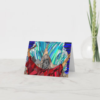 紅海を分けているモーゼ カード