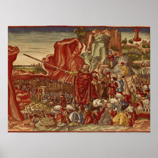 紅海を分けるモーセ ポスター (正面)